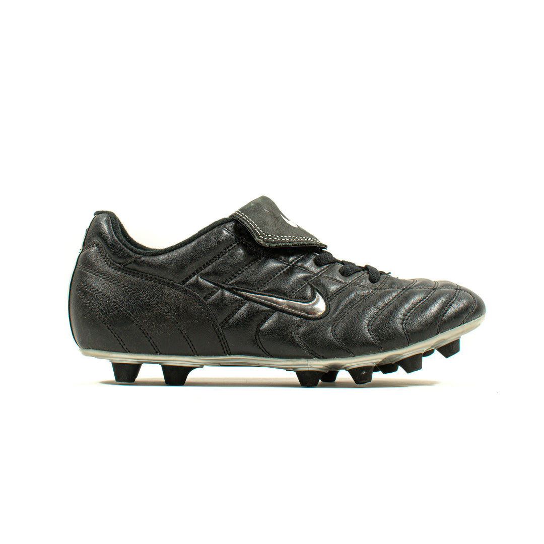 Nike Tiempo 2002 World Cup Black Chrome FG – Classic Soccer Cleats