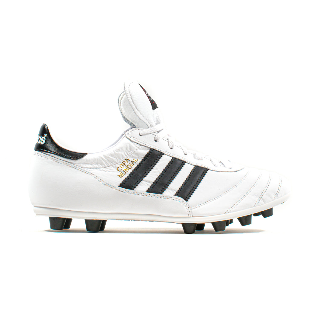 Adidas Copa Mundial White Black FG – Classic Soccer Cleats