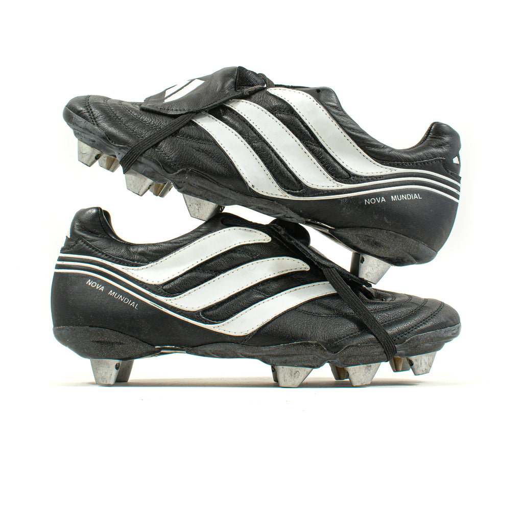 Adidas Nova Mundial 2000 Original Black White SG – Classic Soccer Cleats