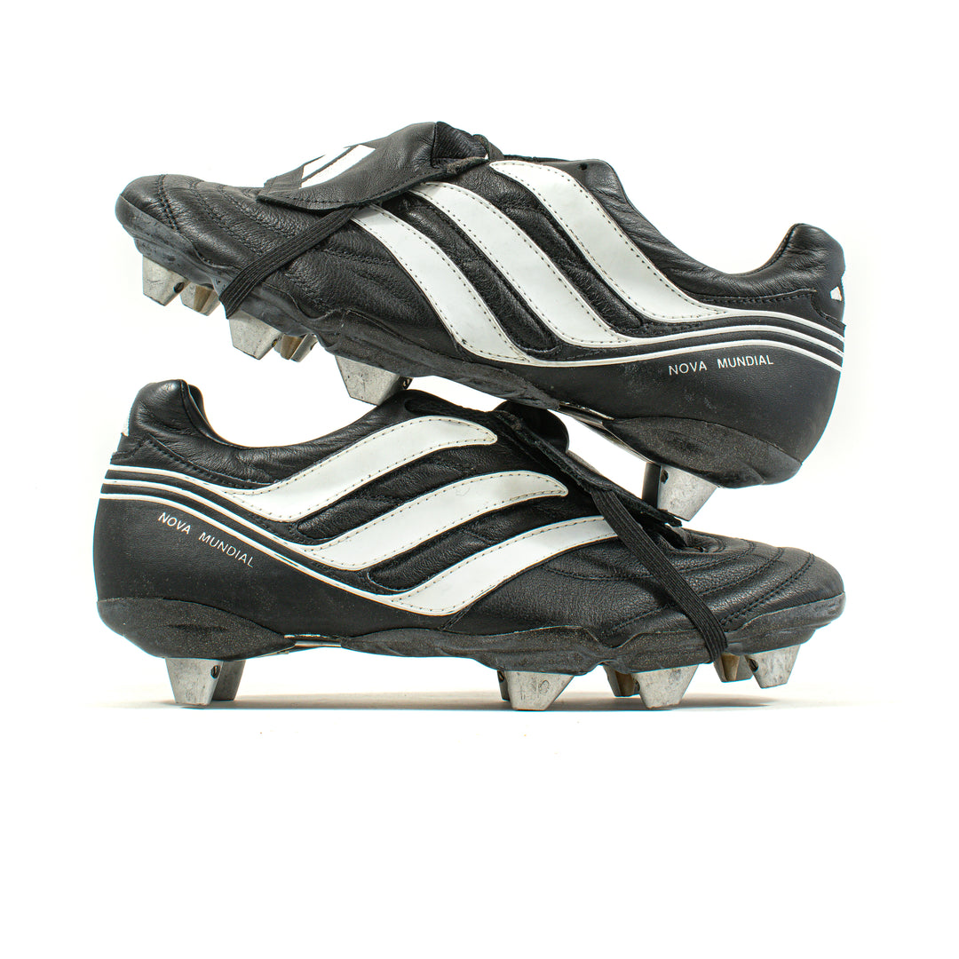 adidas gazelle silver green womens adidas Kids Predator Elite Tongue Firm Ground - Core Black/White/Solar Red main image 1