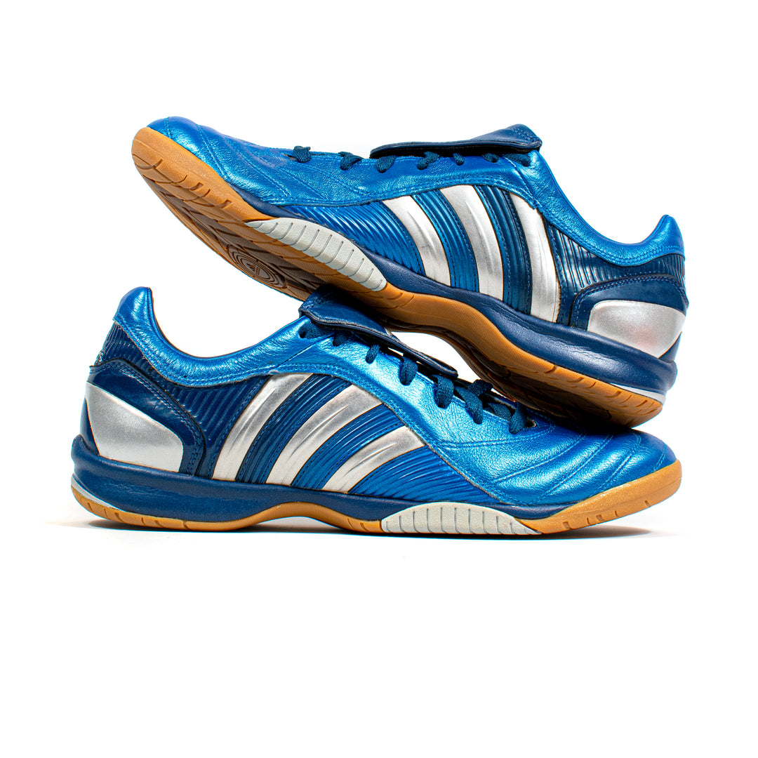 adidas gazelle silver green womens Adidas Predator Pulsado II Indoor Blue – Classic Soccer Cleats