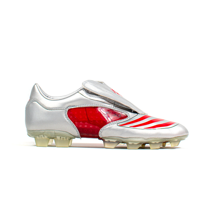 Adidas F30.8 Tunit Silver Red FG – Classic Soccer Cleats