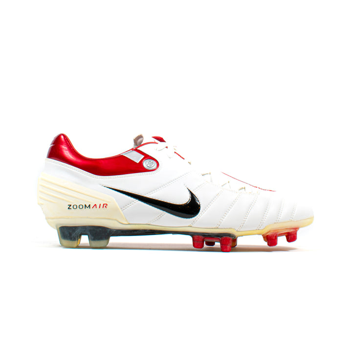 Nike Air Zoom Total 90 Supremacy White Red FG – Classic Soccer Cleats