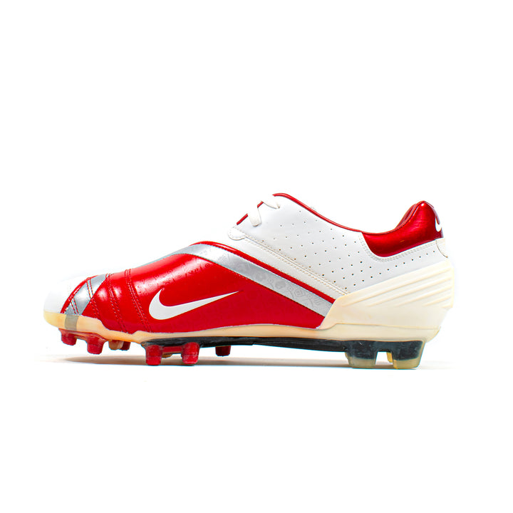 Nike Air Zoom Total 90 Supremacy White Red FG – Classic Soccer Cleats
