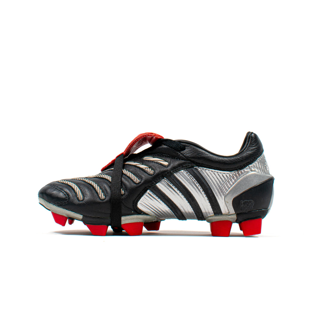 Adidas Predator Pulse Black Silver FG – Classic Soccer Cleats