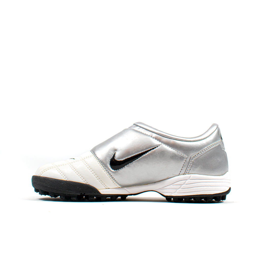 Nike Total 90 III White Silver Turf – Classic Soccer Cleats