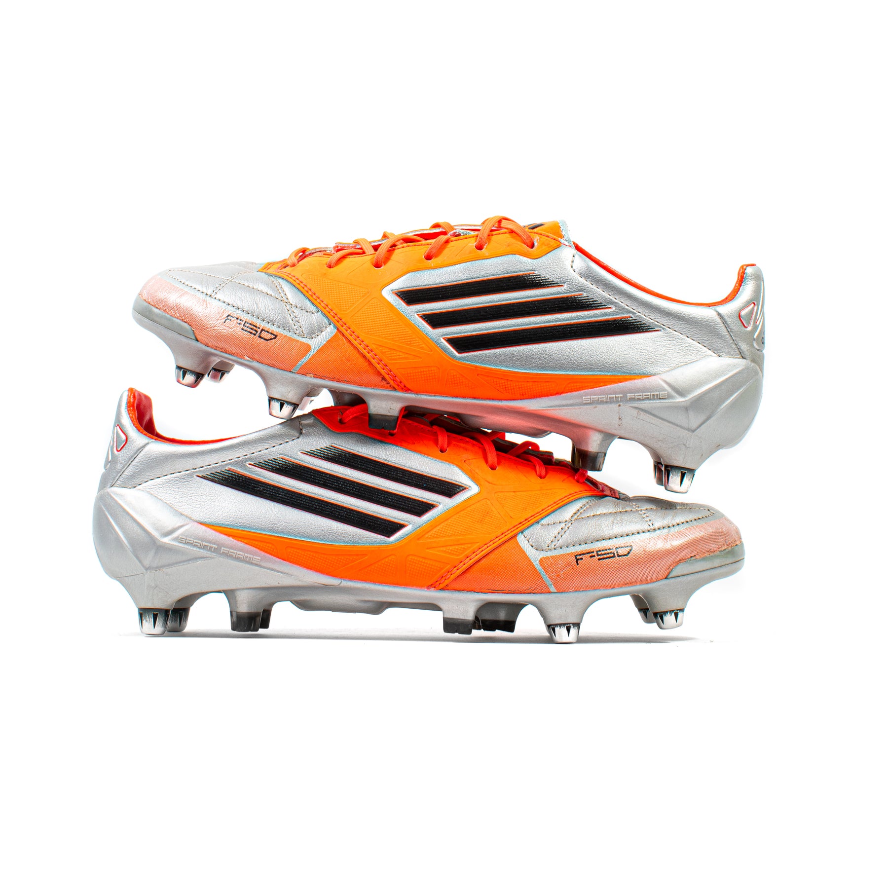 Het koud krijgen Plantage radioactiviteit Adidas F50 Adizero Leather Orange SG – Classic Soccer Cleats