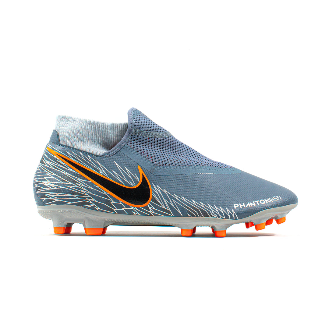 Nike Phantom VSN Vision Academy DF Silver FG – Classic Soccer Cleats