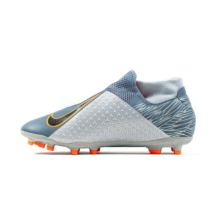 Nike Phantom VSN Vision Academy DF Silver FG – Classic Soccer Cleats