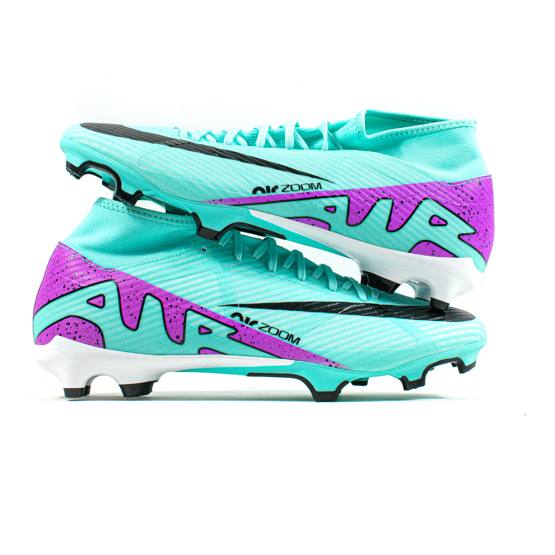 【美品】NASCOキュシュドロアー Nike Zoom Superfly 9 Academy Turquoise FG – Classic Soccer Cleats