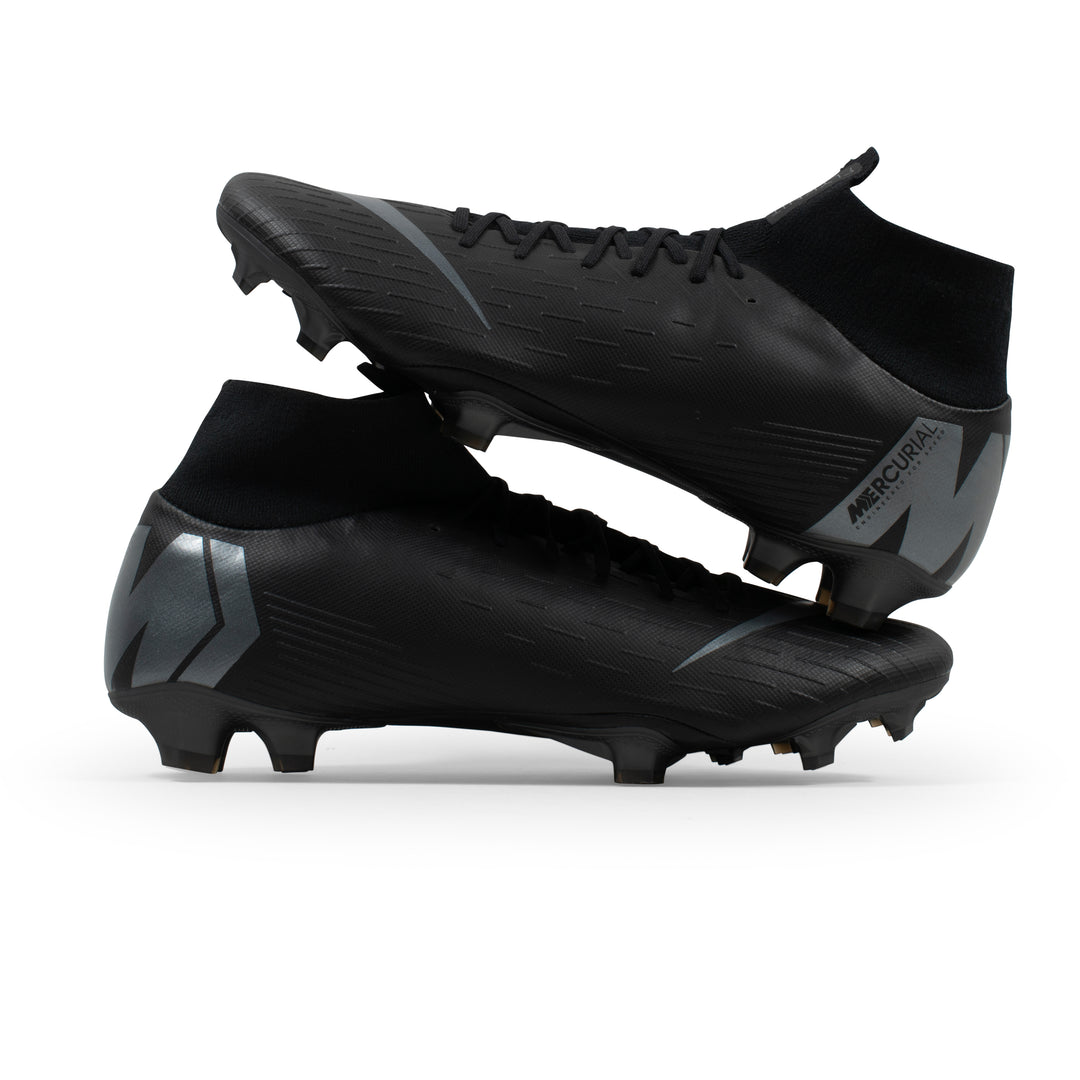 Nike Mercurial Vapor Superfly 6 Pro Black FG – Classic Soccer Cleats