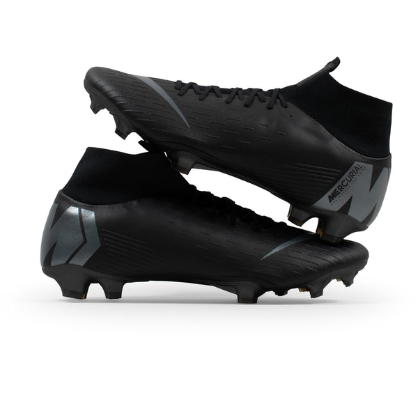 NIKE サッカーシューズ Mercurial ブラック Nike Mercurial Vapor Superfly 6 Pro Black FG – Classic Soccer Cleats