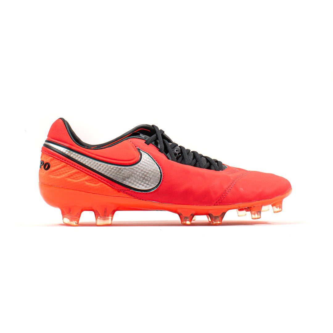Nike Tiempo Legend VI Bright Crimson FG – Classic Soccer Cleats