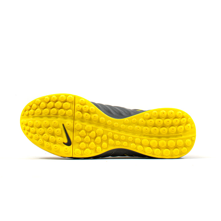Nike Tiempo Legend 7 Academy Grey Yellow Turf – Classic Soccer Cleats