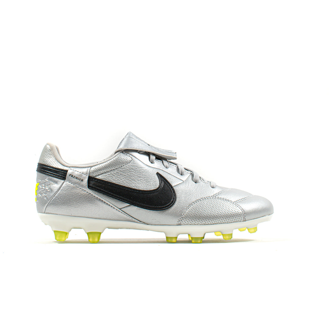 Nike Tiempo Premier III Chrome Lime FG – Classic Soccer Cleats