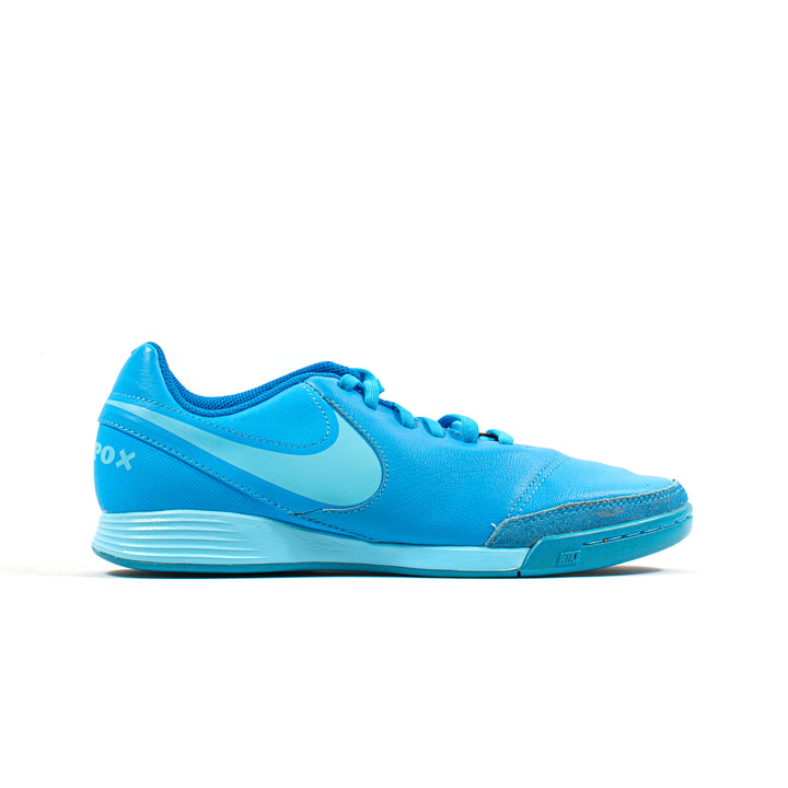 Nike TiempoX Genio Leather IC Blue – Classic Soccer Cleats