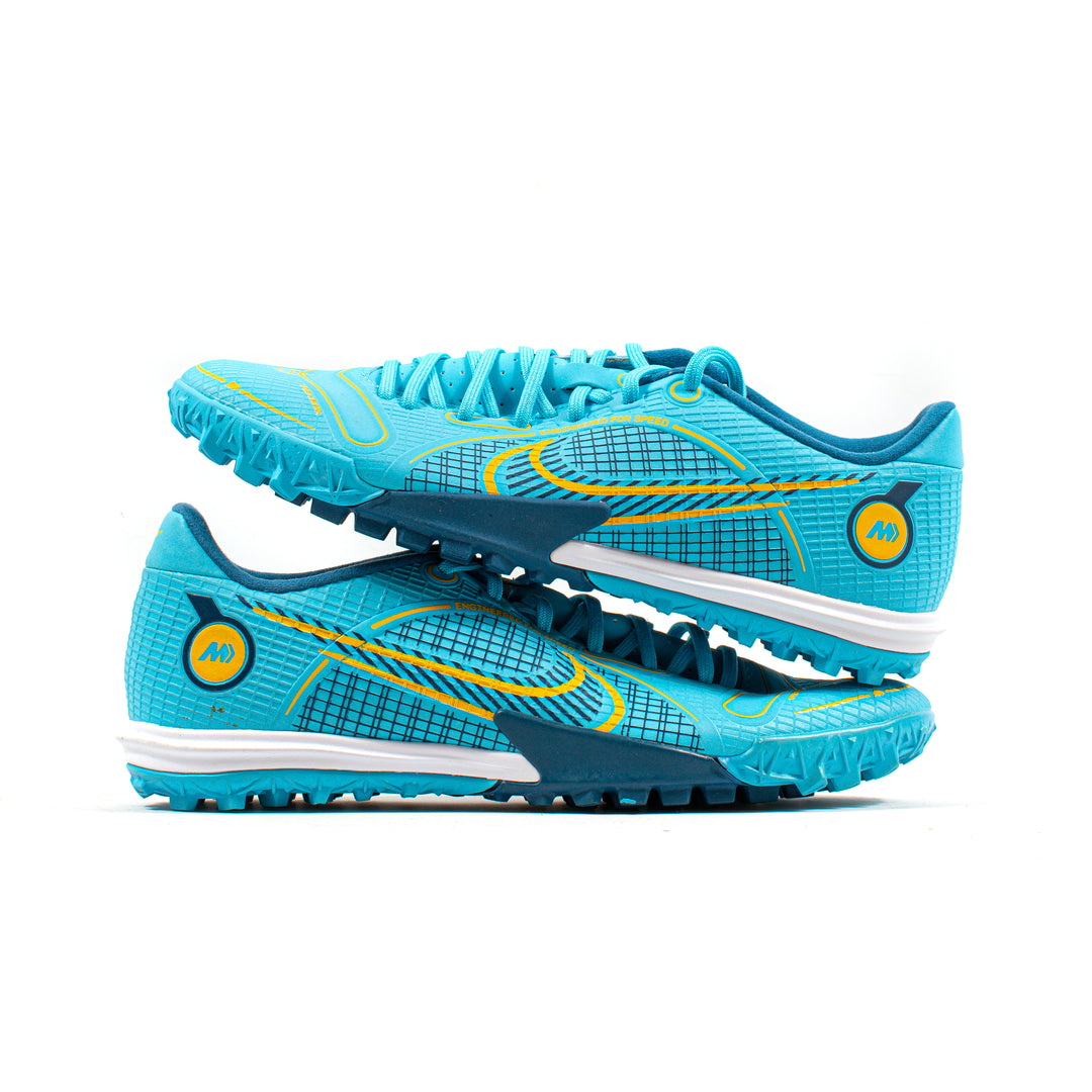 シューズ Nike Mercurial 14 Nike Mercurial Vapor 14 Academy Blue Turf – Classic Soccer Cleats