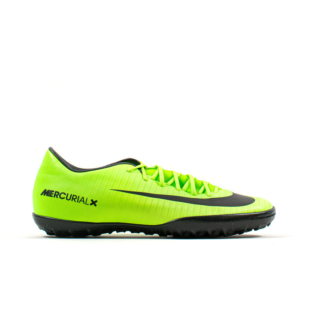 Nike MercurialX Victory VI Green Turf – Classic Soccer Cleats