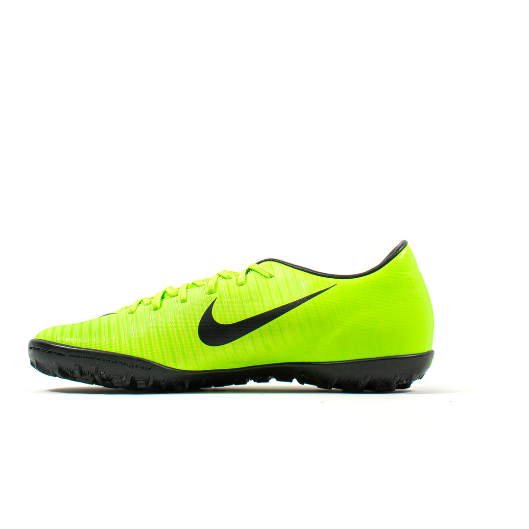 Nike MercurialX Victory VI Green Turf – Classic Soccer Cleats