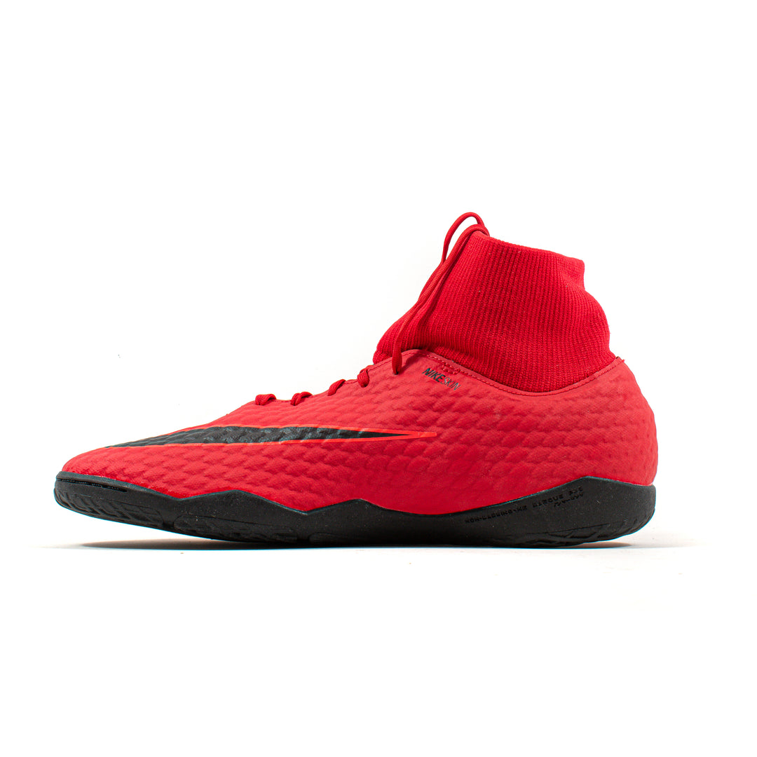 Nike Hypervenom Phelon III DF Red IC Indoor – Classic Soccer Cleats