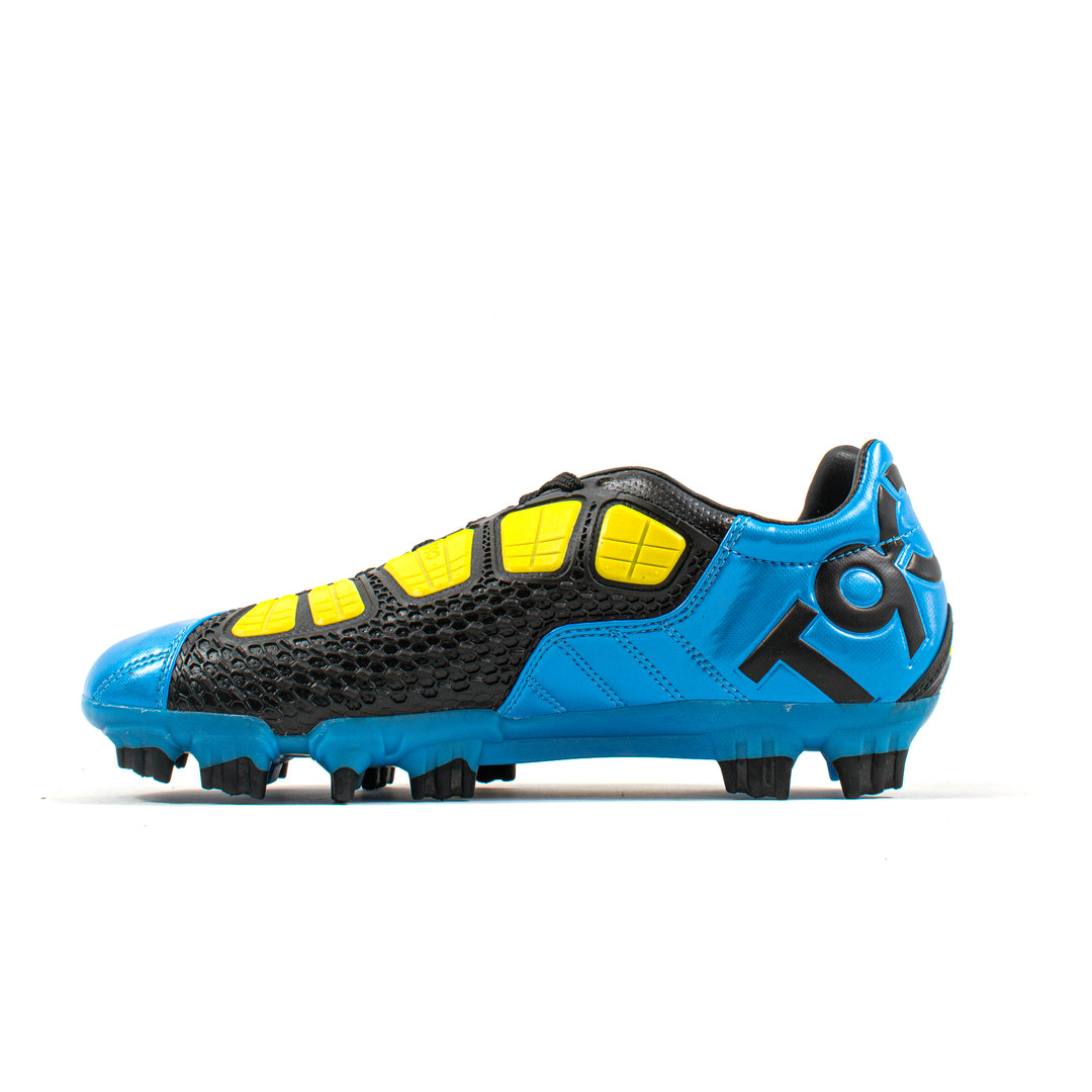 Nike Total 90 Strike III Blue Yellow FG – Classic Soccer Cleats