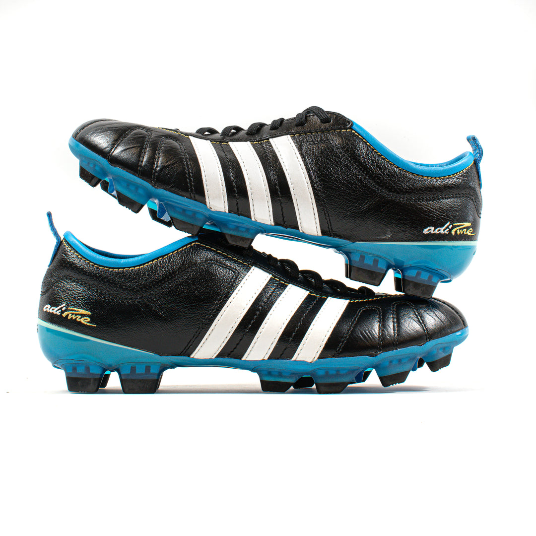 Adidas AdiPure IV Black Blue FG – Classic Soccer Cleats