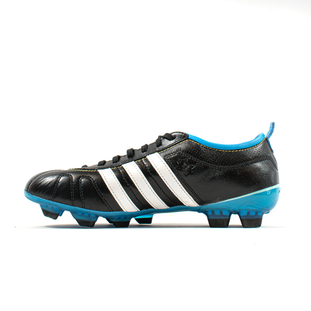 Adidas AdiPure IV Black Blue FG – Classic Soccer Cleats