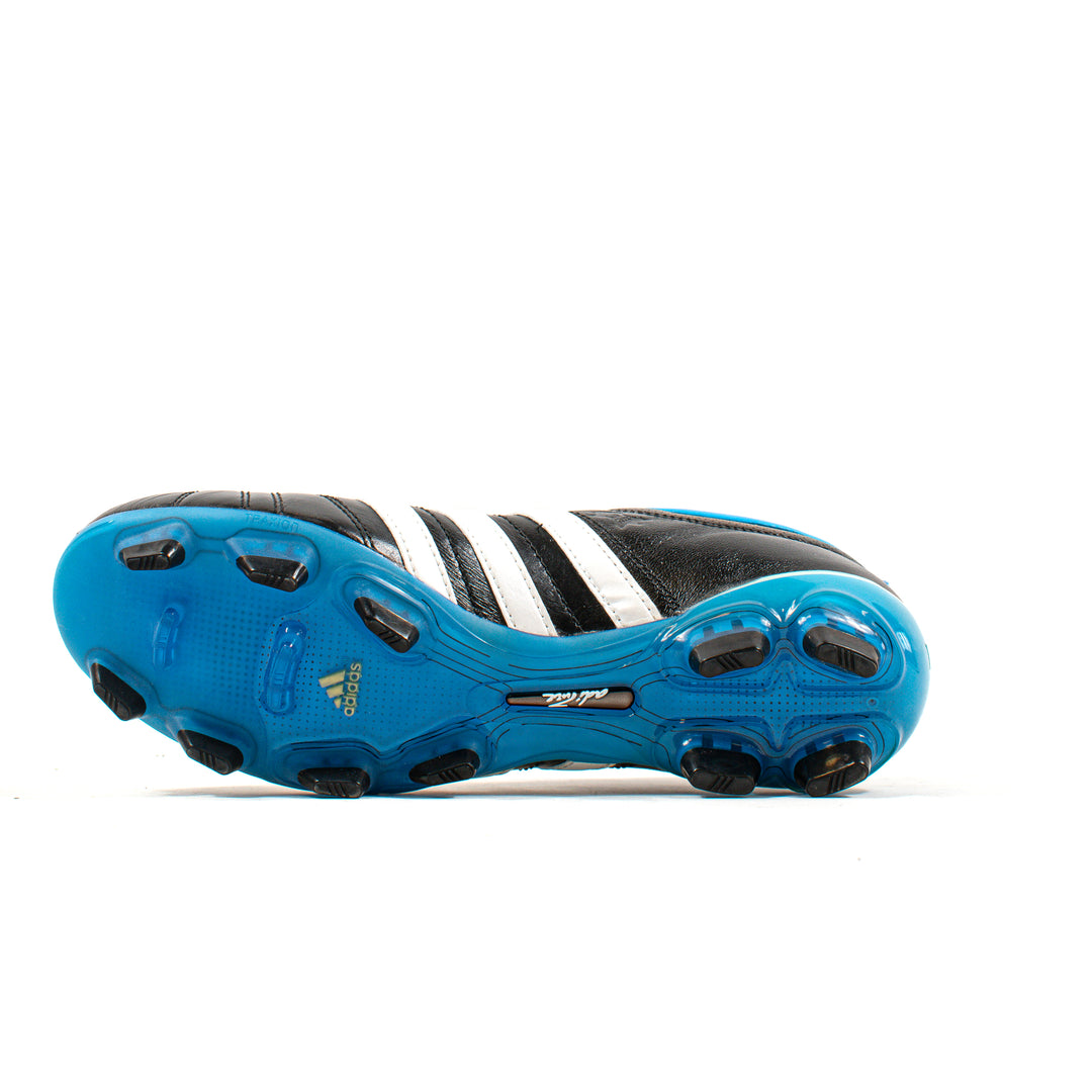 Adidas AdiPure IV Black Blue FG – Classic Soccer Cleats