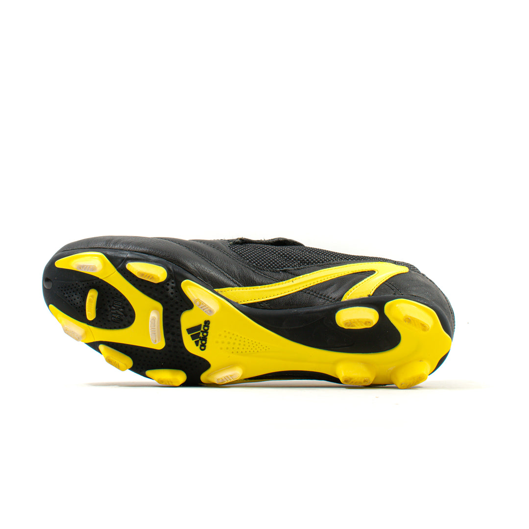 Adidas F30+ TRX Black Yellow FG – Classic Soccer Cleats
