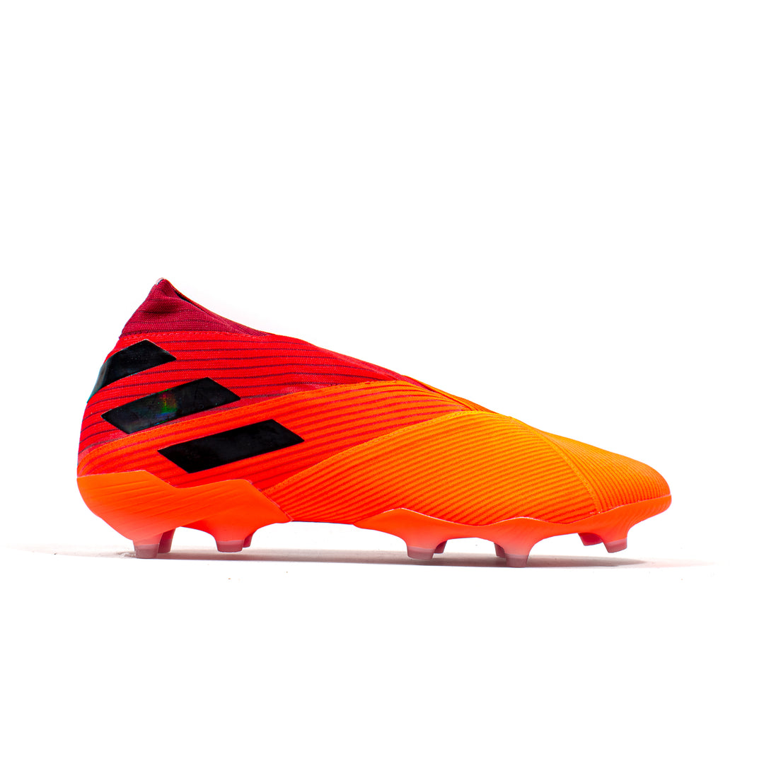 Adidas Nemeziz 19+ Red Orange Sample FG – Classic Soccer Cleats