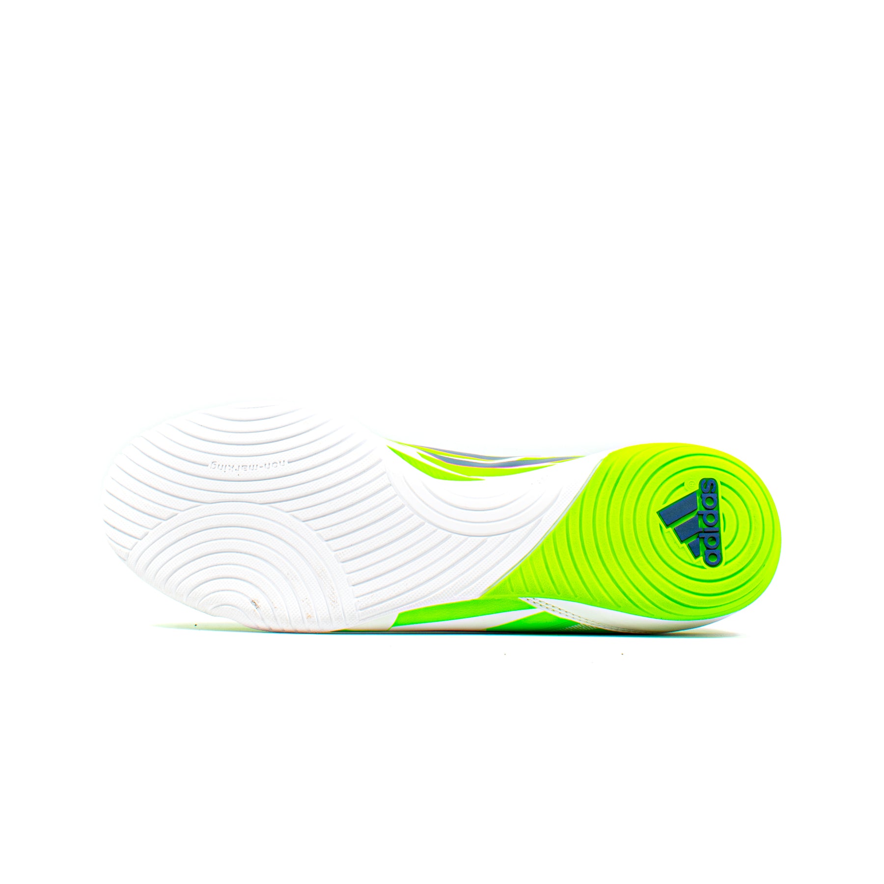 Adidas F10 White Green Indoor – Classic Soccer Cleats