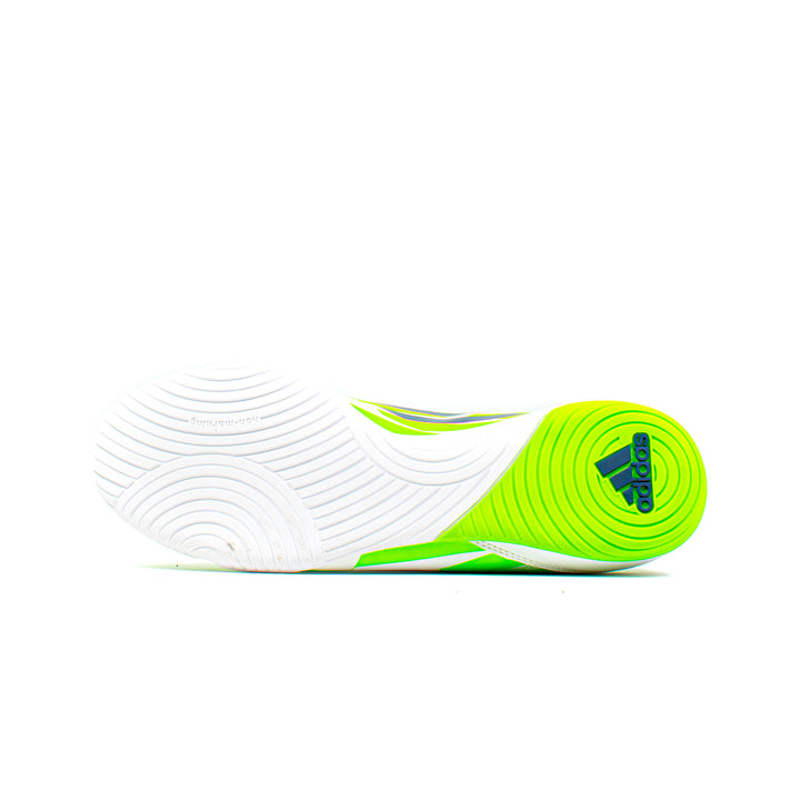 Adidas F10 White Green Indoor – Classic Soccer Cleats