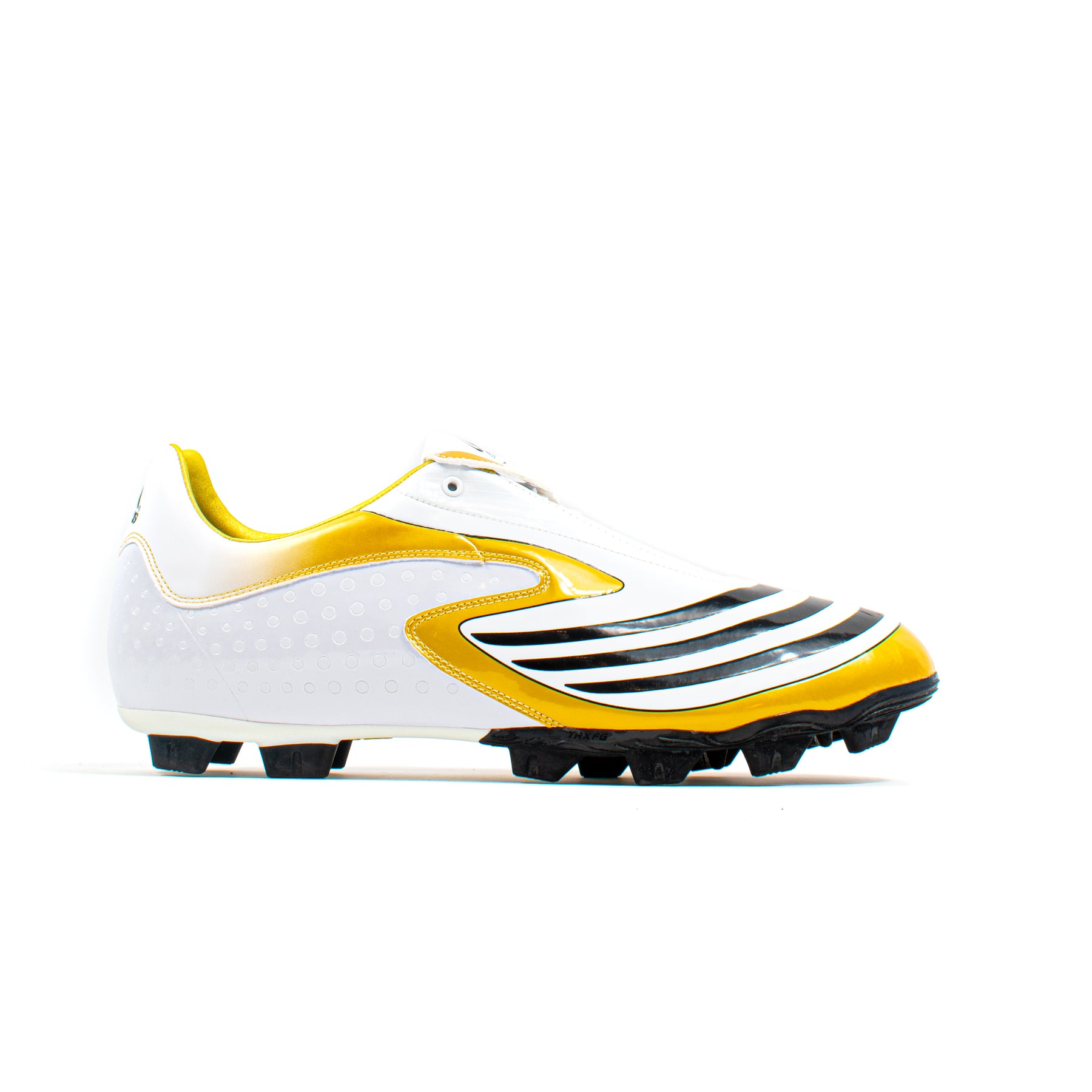 Adidas F10.8 White Gold FG – Classic Soccer Cleats