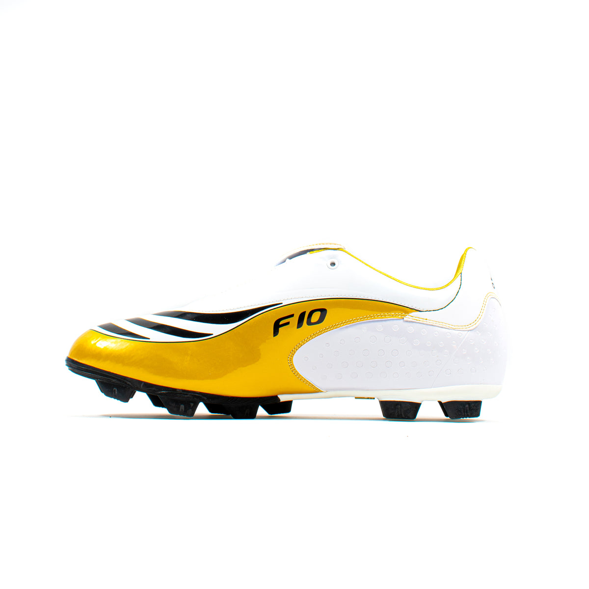 Adidas F10.8 White Gold FG – Classic Soccer Cleats