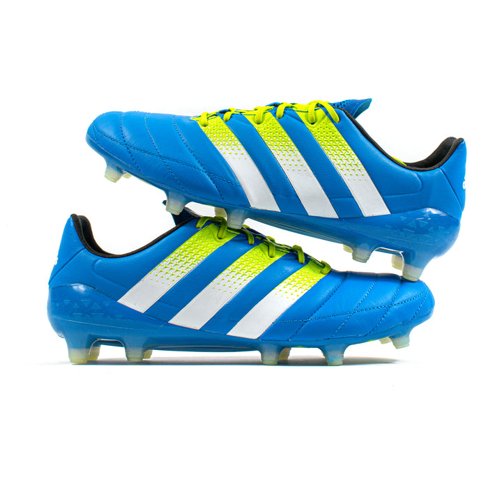 Adidas Ace 15.1 Blue Leather FG – Classic Soccer Cleats