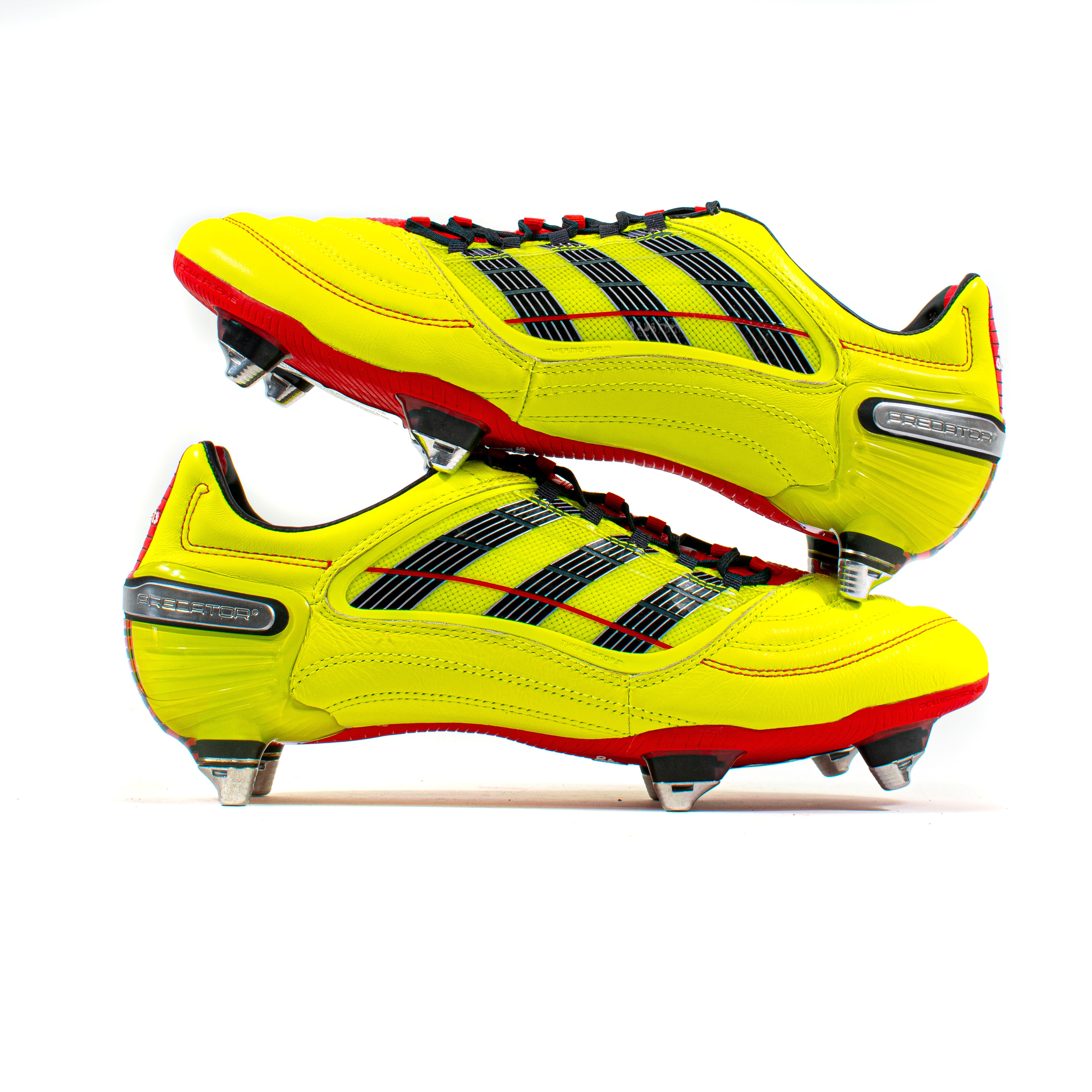Adidas Predator Absolute Red Black Football Soccer Cleats