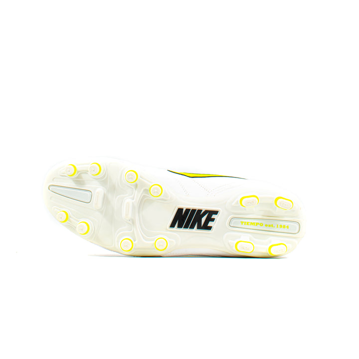 Nike Tiempo Mystic III White Volt FG – Classic Soccer Cleats