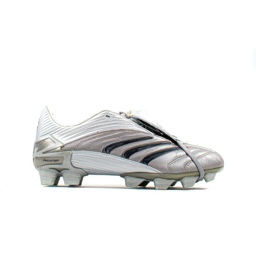 Adidas Predator Absolute Silver Black FG – Classic Soccer Cleats