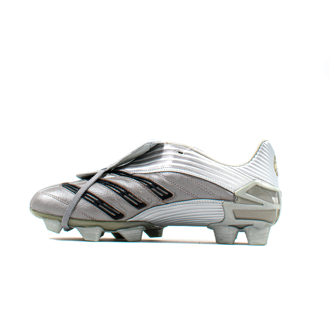 Adidas Predator Absolute Silver Black FG – Classic Soccer Cleats