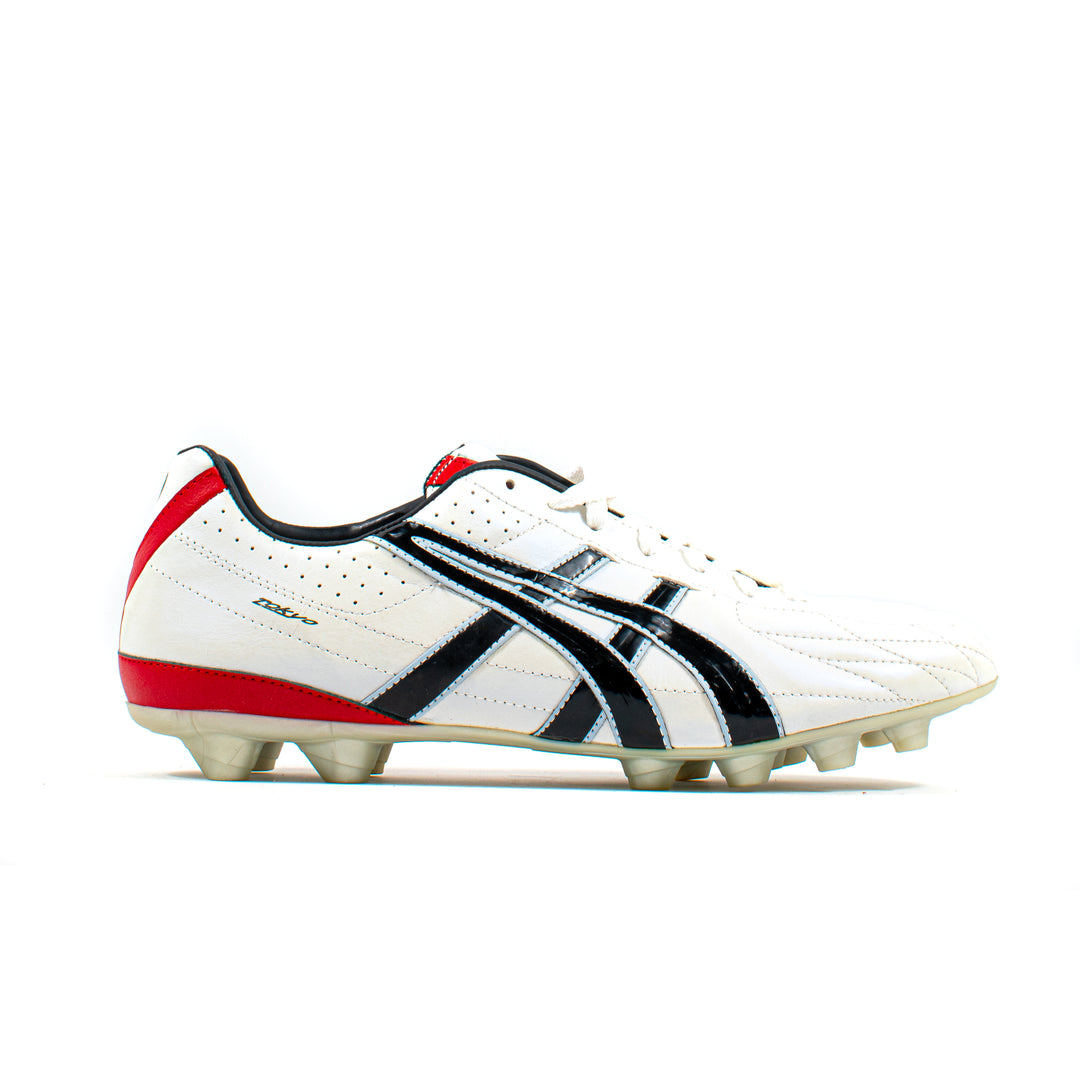 スズアキコ Asics Tokyo CS White Red FG – Classic Soccer Cleats