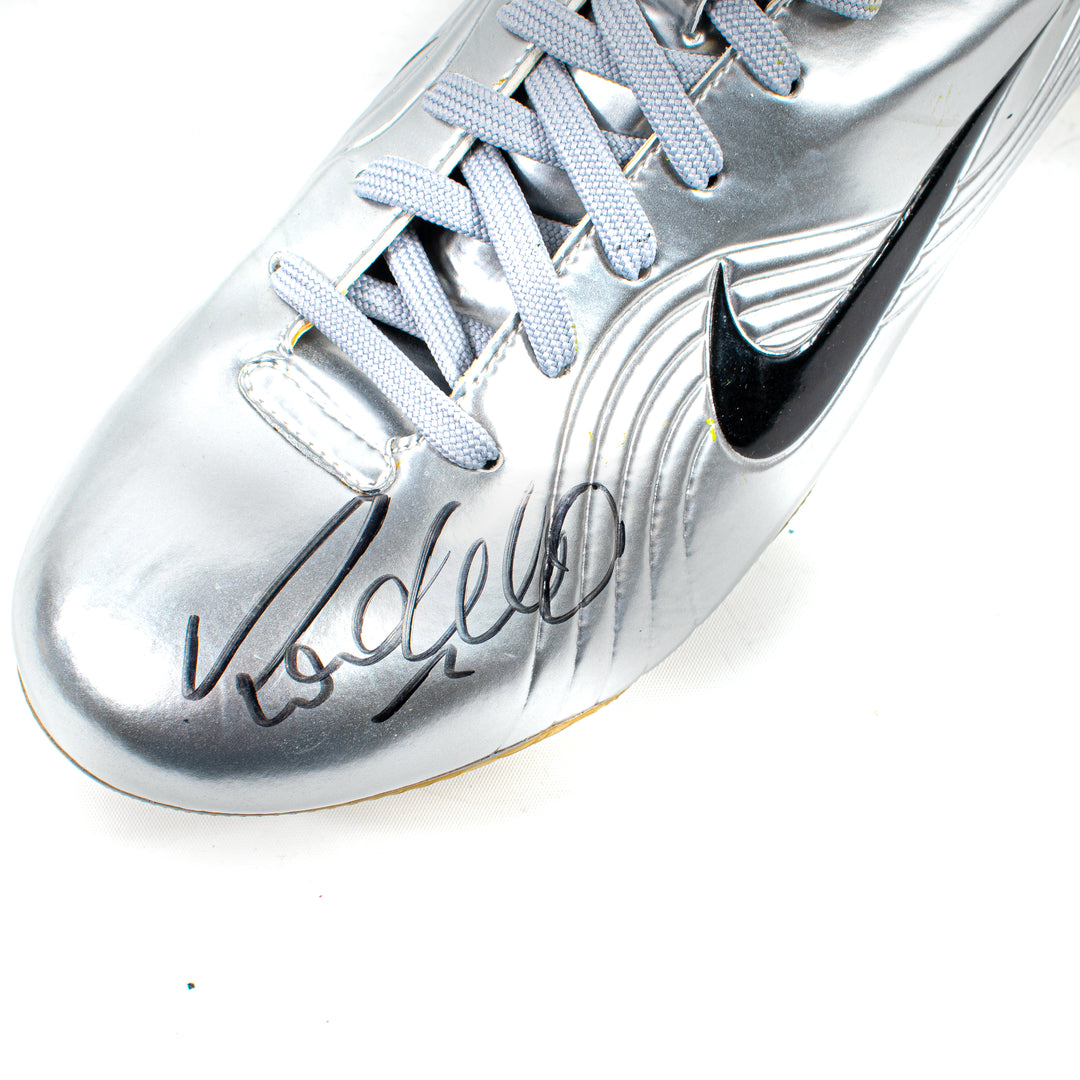 Nike Mercurial Vapor I Chrome R9 Ronaldo Signed Shoe – Classic