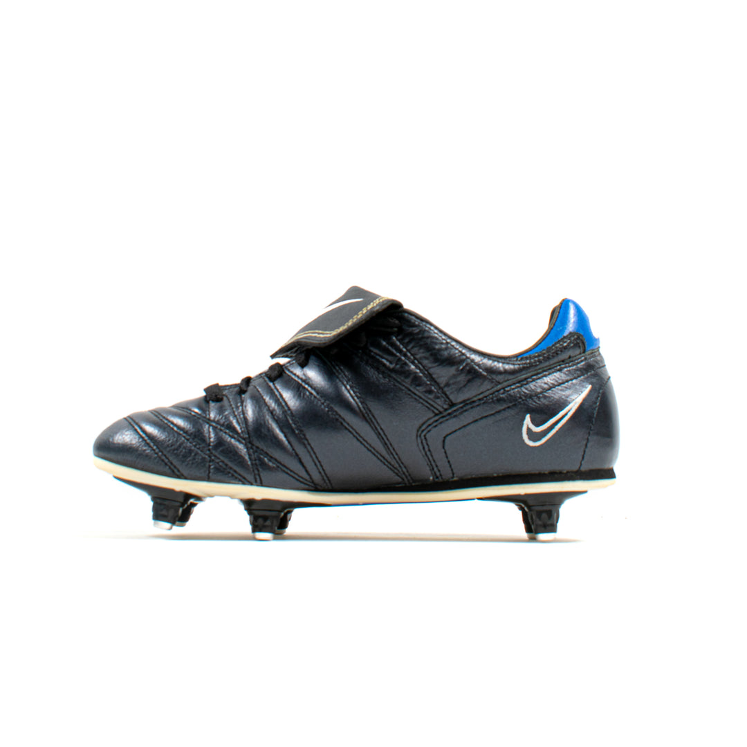 Nike Air Brasilia サッカーシューズ Nike Tiempo Air Brasilia 3 Black Blue SG – Classic Soccer Cleats