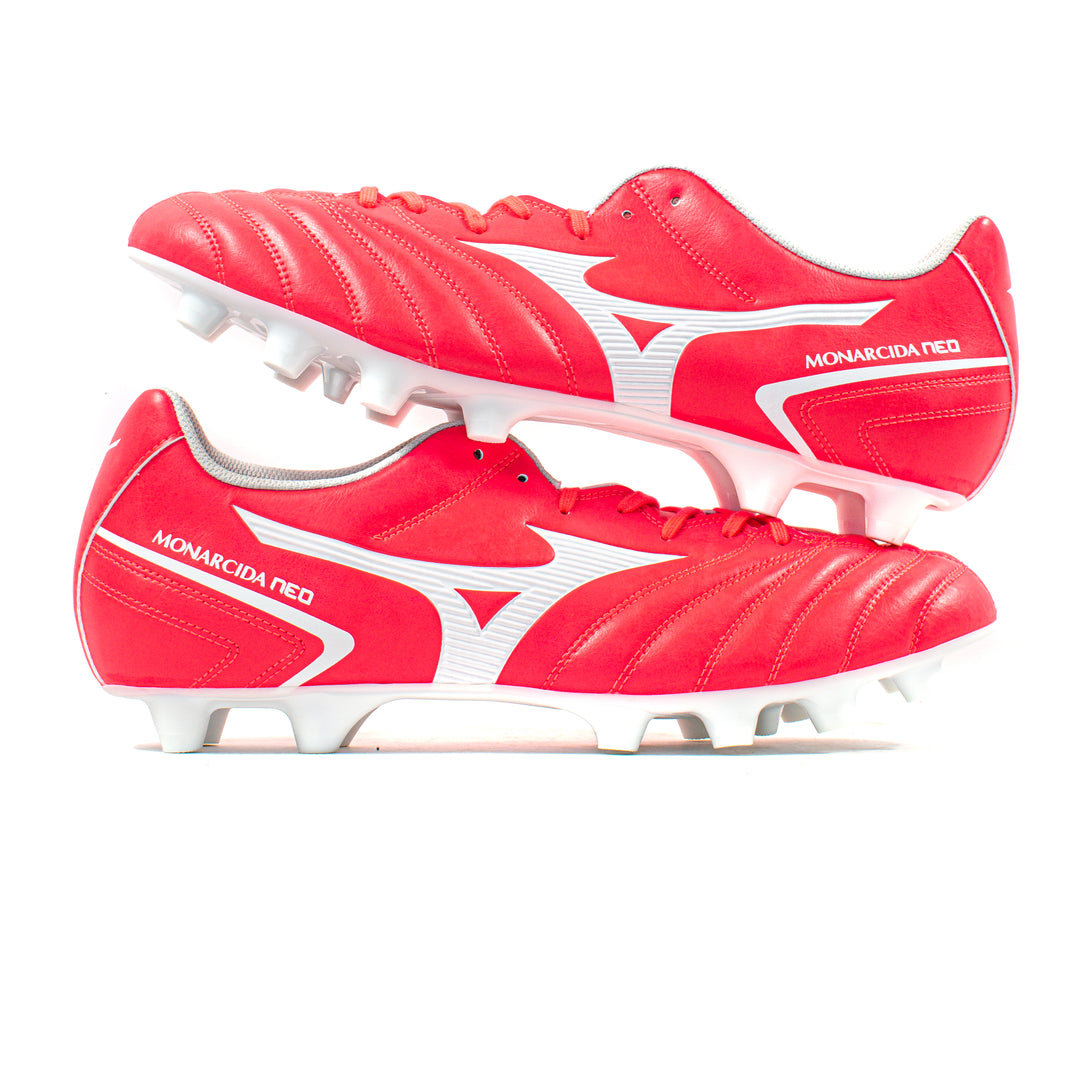 Mizuno Monarcida Neo Select III Pink FG – Classic Soccer Cleats