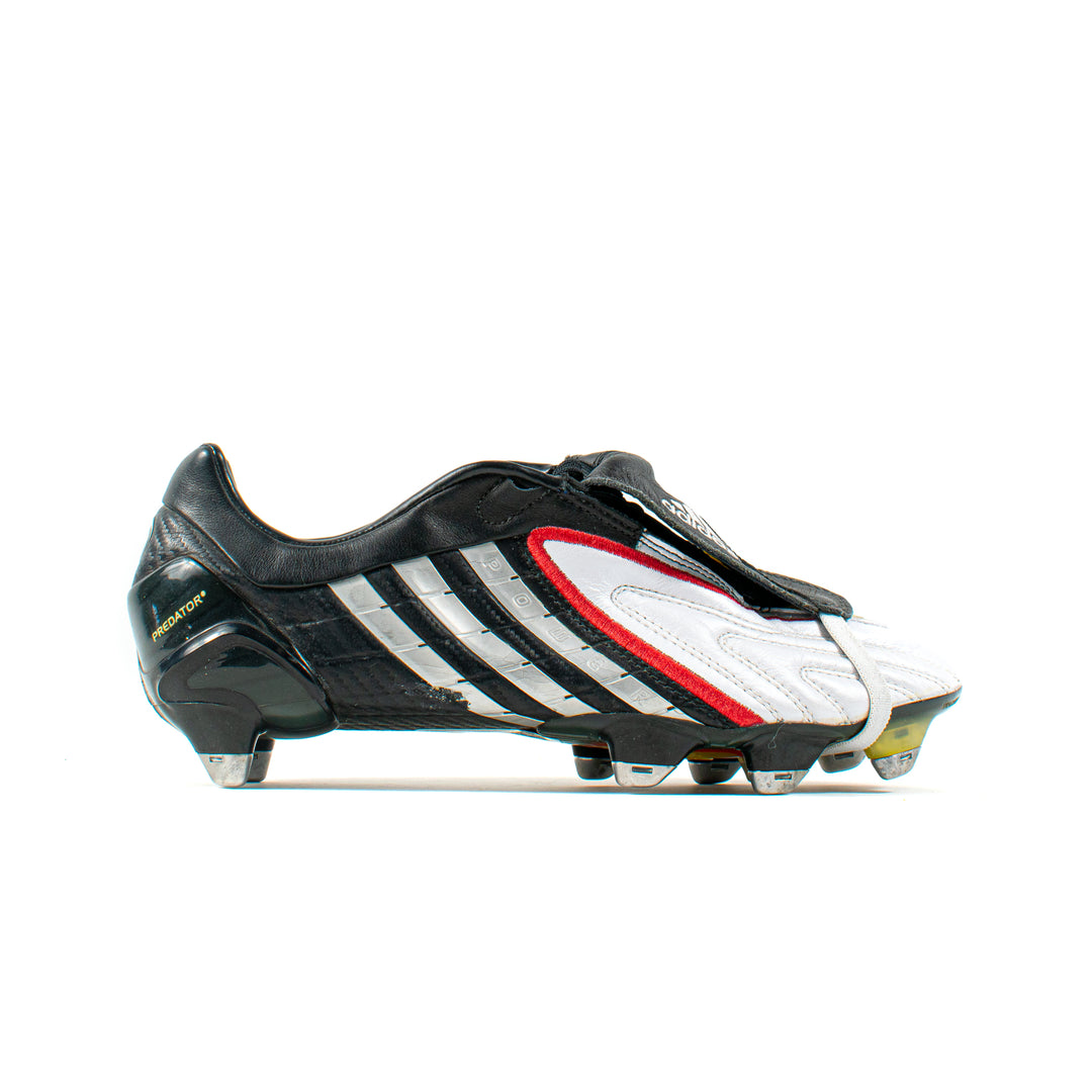Adidas Predator Powerswerve White Black SG – Classic Soccer
