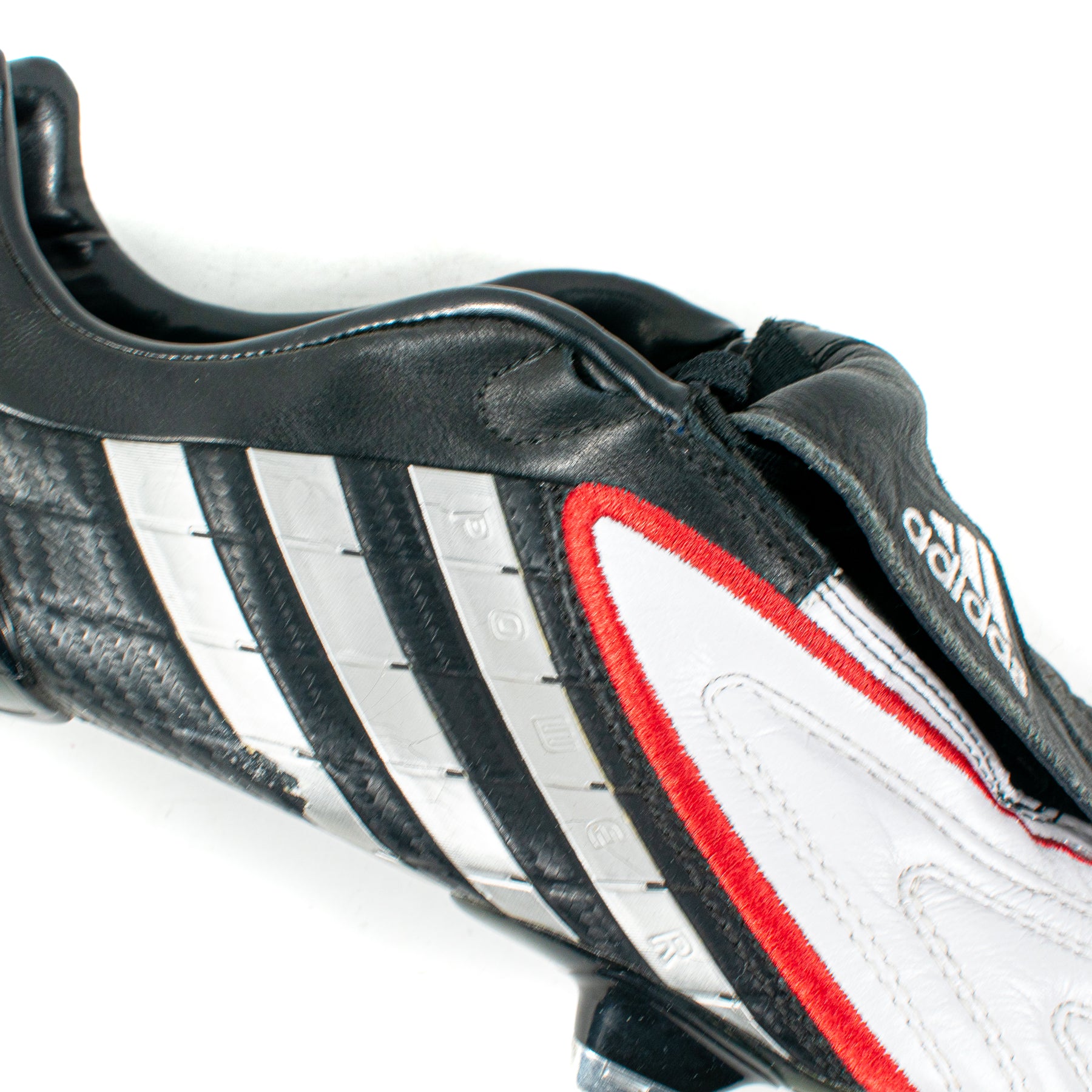 Adidas Predator Powerswerve White Black SG â Classic Soccer Cleats