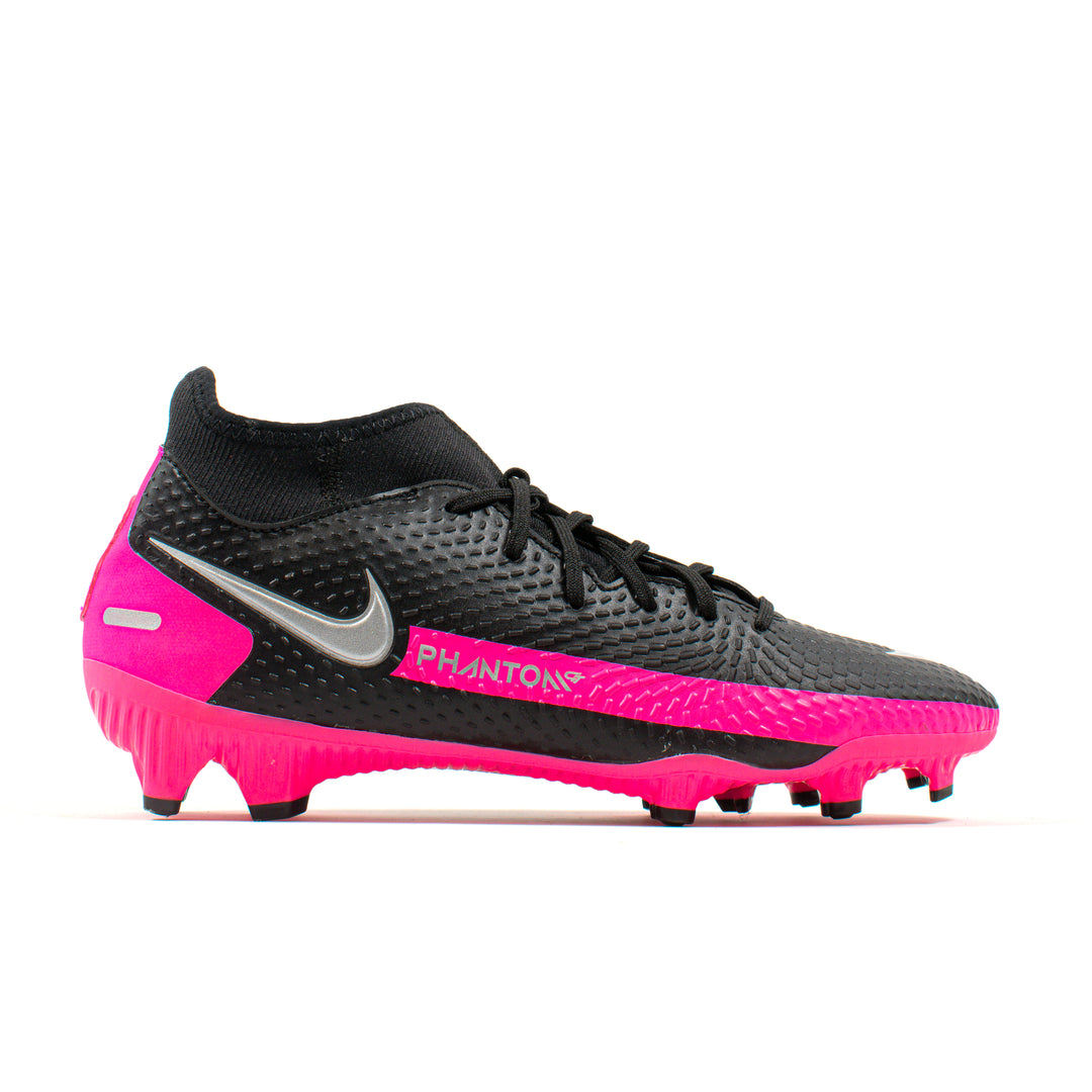 Nike Phantom GT Academy DF Pink Black FG – Classic Soccer Cleats