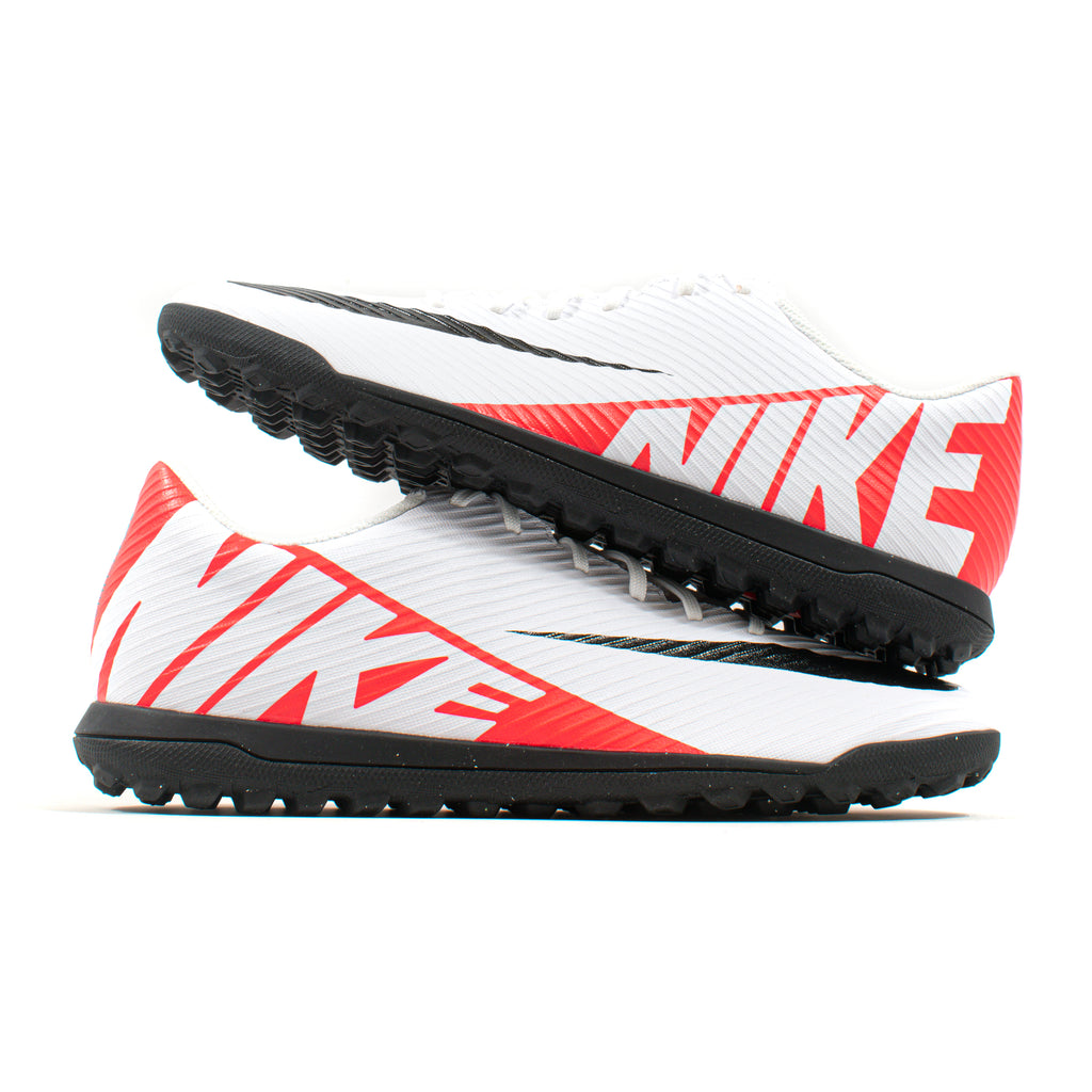 Nike Mercurial Vapor 15 Club White Red Turf – Classic Soccer Cleats