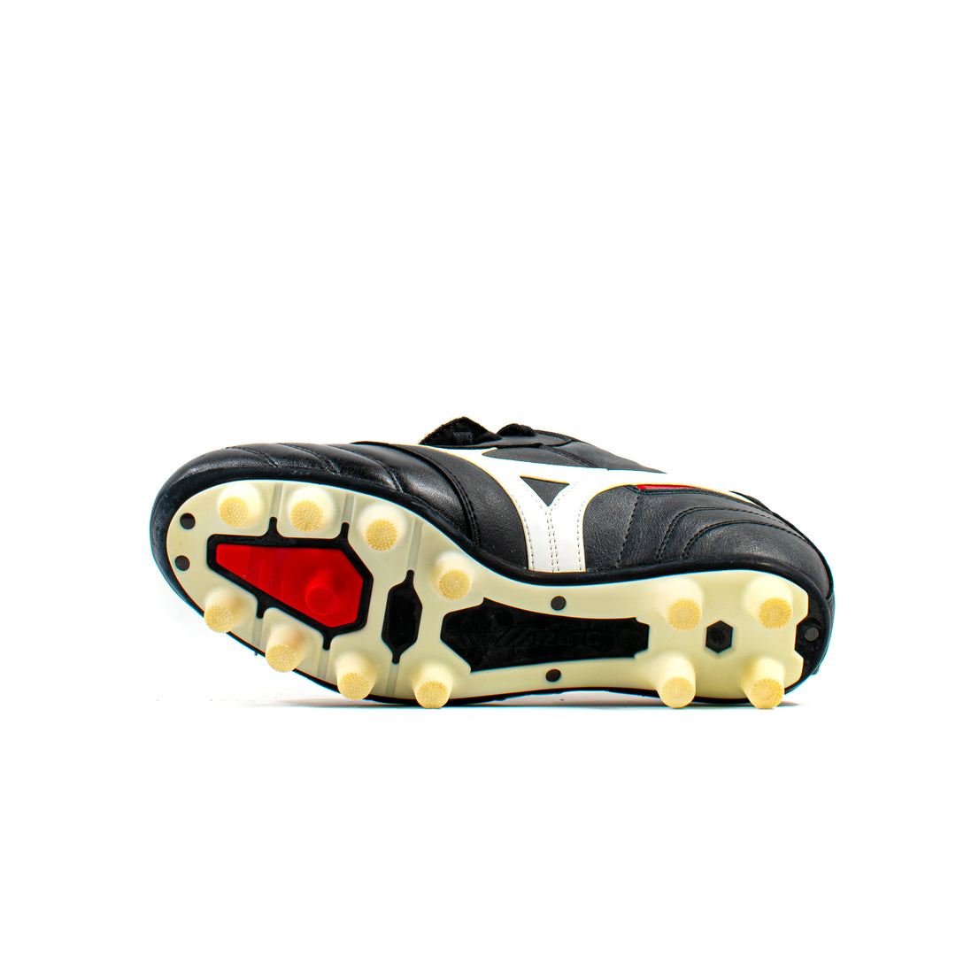 Mizuno Morelia Classic MD Black White FG – Classic Soccer Cleats