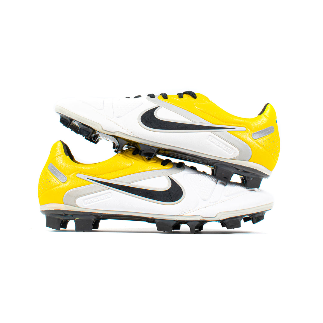 Nike CTR360 Maestri II Elite White Yellow FG – Classic Soccer Cleats