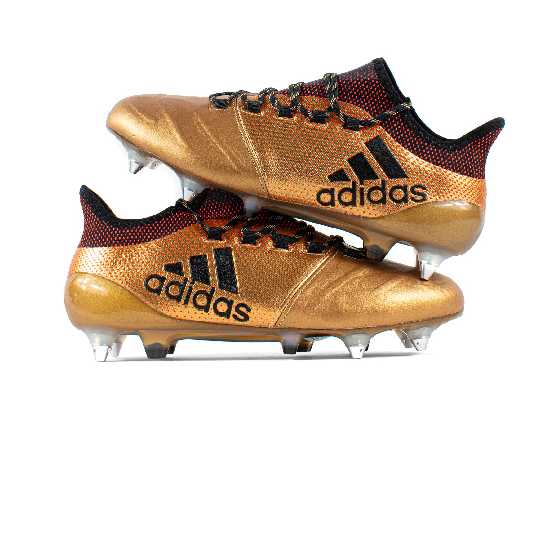 Adidas X17.1 Leather Gold SG Classic Soccer